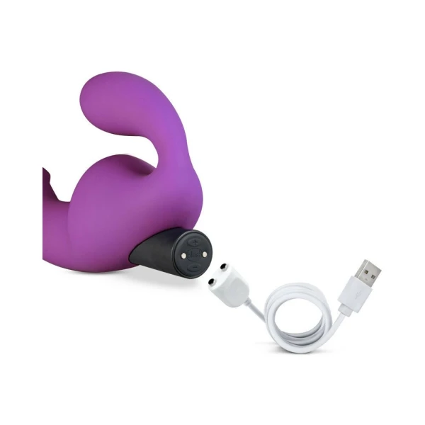 Temptasia - Cyrus - Strapless Silicone Dildo - Purple