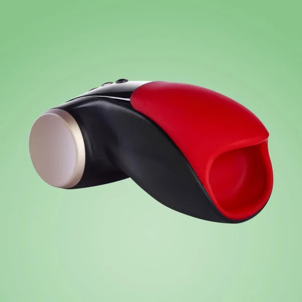 Fun Factory Cobra Libre 2 Vibrating Sleeve - Red/Black