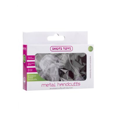 Metal Handcuffs Black Sex Cuffs