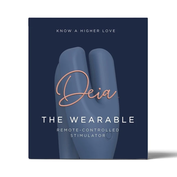 Deia The Wearable Remote-controlled Stimulator Silicone Blue