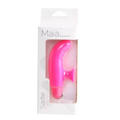 Sadie Silicone Finger Vibrator Pink