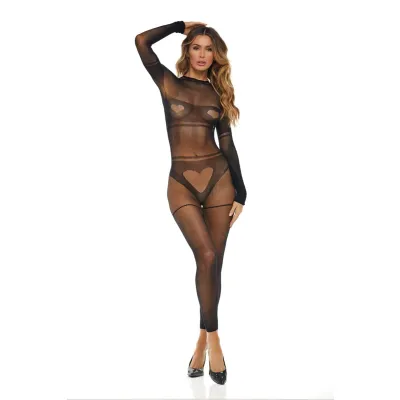 Mad Love Bodystocking One Size Black