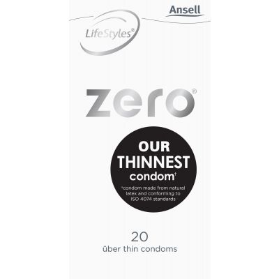 LifeStyles Zero Thin Condoms x20