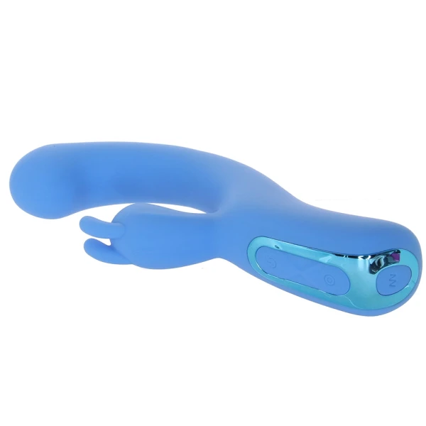 Jack Rabbit Elite Suction Rabbit Silicone Rechargeable Dual Stimulation Vibrator By CalExotics