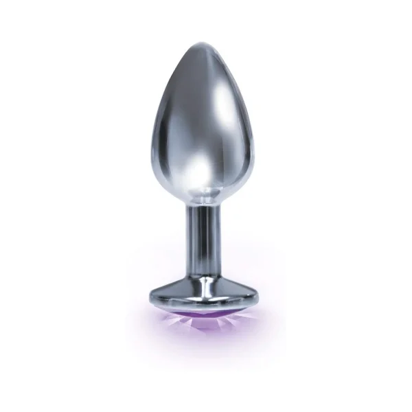 The 9's The Silver Starter Bejeweled Stainless Steel Plug — image 5 of 9