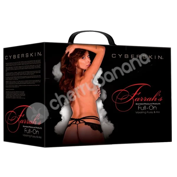 Full-on Farrah Vibrating Pussy & Ass Masturbator