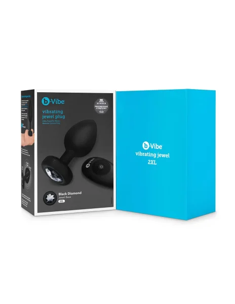 B-Vibe Vibrating Jewel Plug XXL