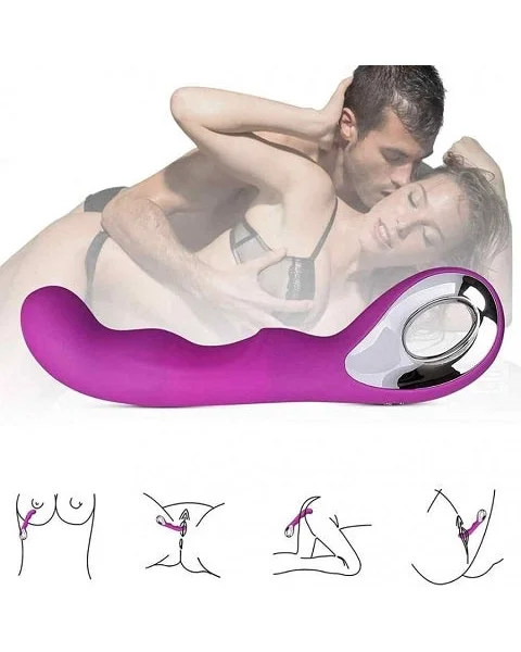 Tracy's Dog Waves G-Spot Vibrator Purple
