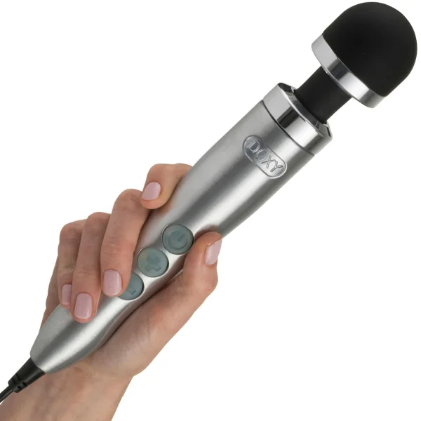 Doxy Number 3 Brushed Finish Wand Massager
