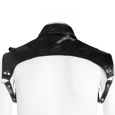 Bondara Formal Fetish Faux Leather Chest Harness