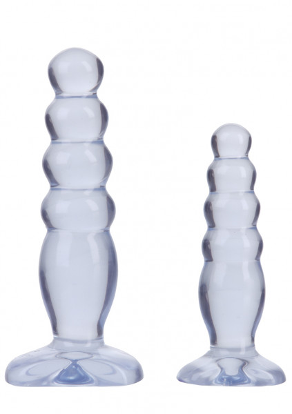 Anal Delight Trainer Kit - Clear - How To Use A Butt Plug