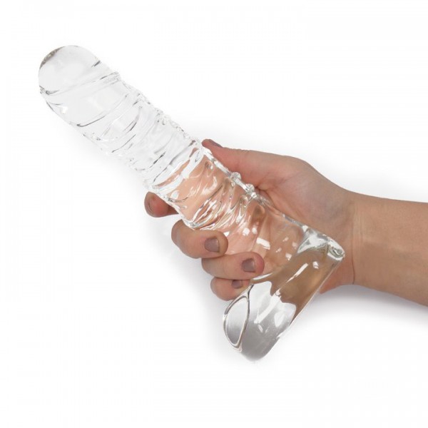 Glacier Glass Deep Desire Dildo – 8.5 Inch — image 4 of 5