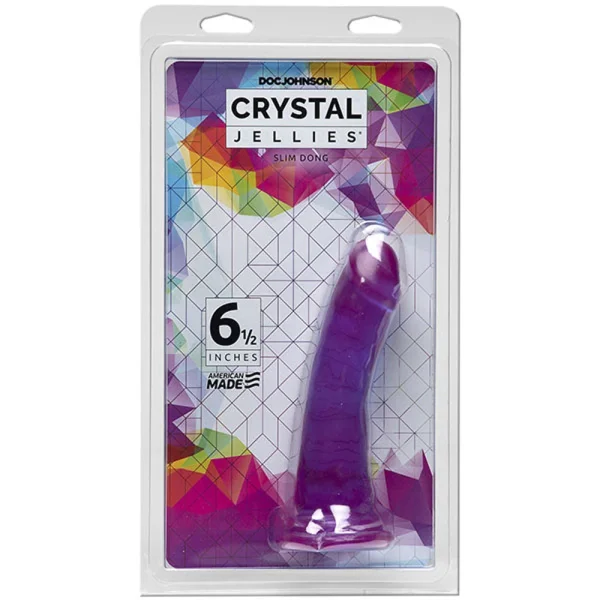 Crystal Jellies 6.5 inch Slim Dong