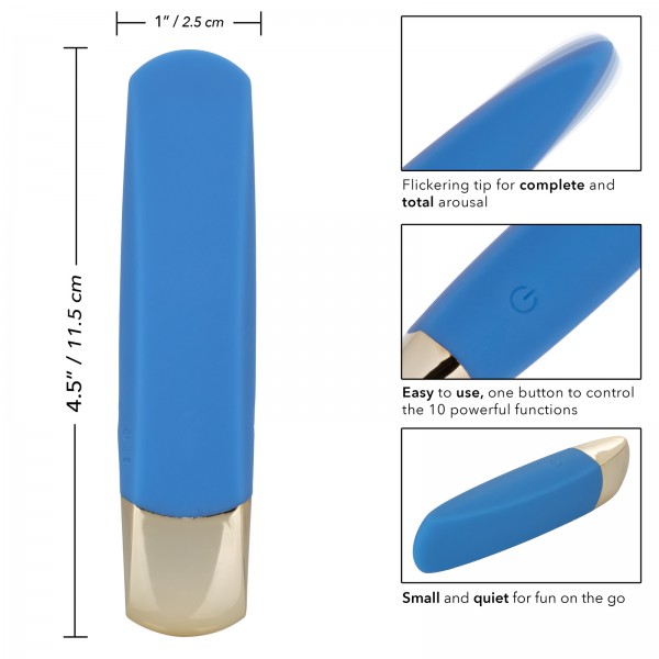 Teaser Blue 4.5" Bullet Vibrator