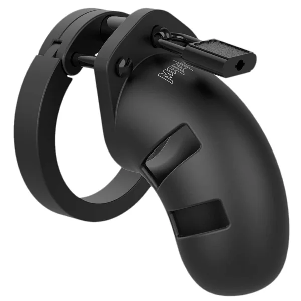 Mancage Model 20 - 3.5 Inches Chastity Silicone Cock Cage