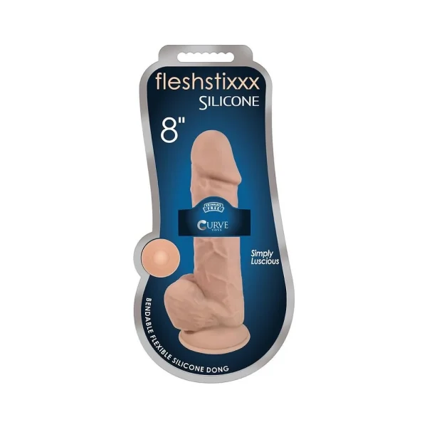 Fleshstixxx Silicone Silexpan 8 inches Dildo W/balls — image 8 of 10