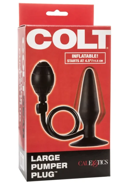 COLT Large Pumper Plug Black