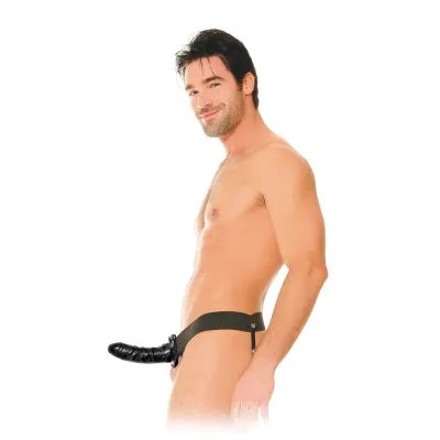 Fetish Fantasy Series for Him or Her Hollow Strap on Black
