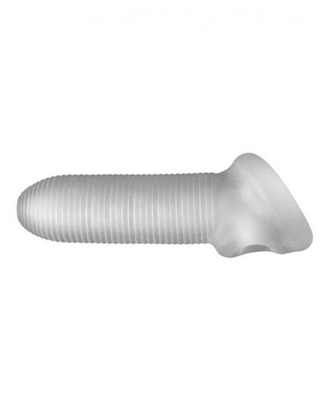 Fat Boy Micro Ribbed Sheath - Clear - 6.5 Inch
