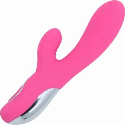 Femme Luxe 10 Function Rabbit Silicone Waterproof Dual Stimulation Vibrator By Nu Sensuelle Pink