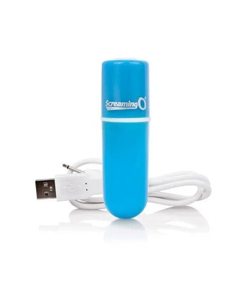 Charged Vooom Rechargeable Bullet Vibe - Blue