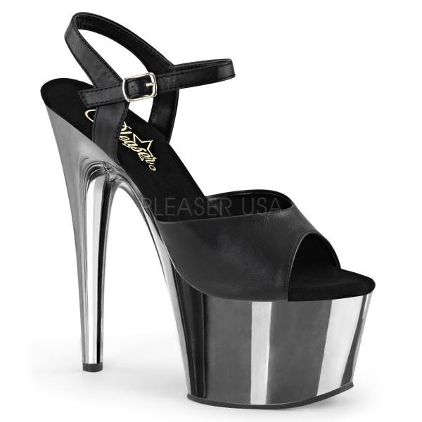 7 inch Stiletto Heel Ankle Strap PF Sandal