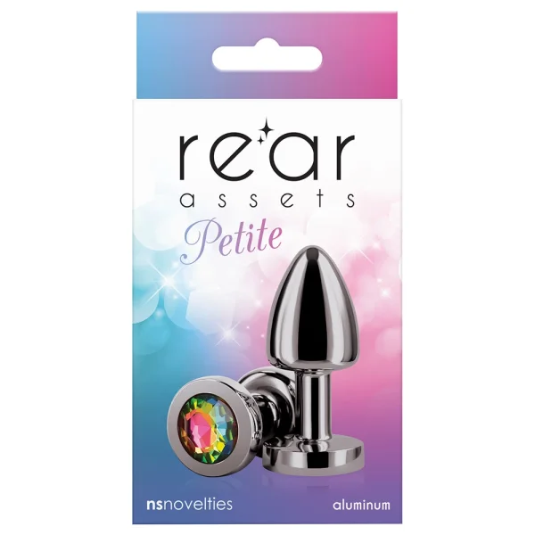 Rear Assets Petite Rainbow Gem Plug