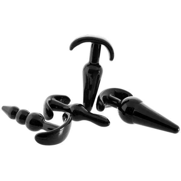 4 Piece Anal Plug Kit