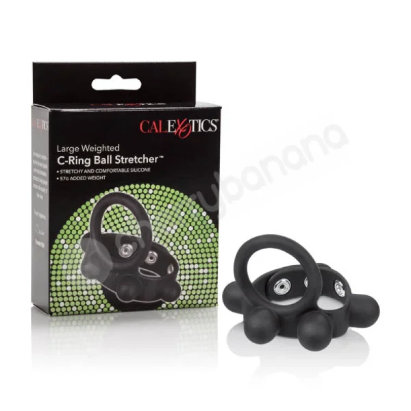 Large Weighted Cock Ring Ball Stretcher