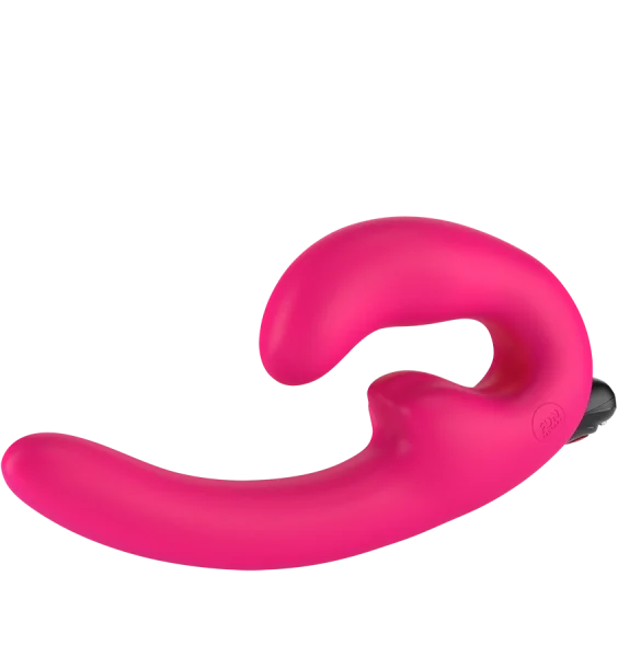 Fun Factory Sharevibe Vibrating Wearable Dildo - Pink