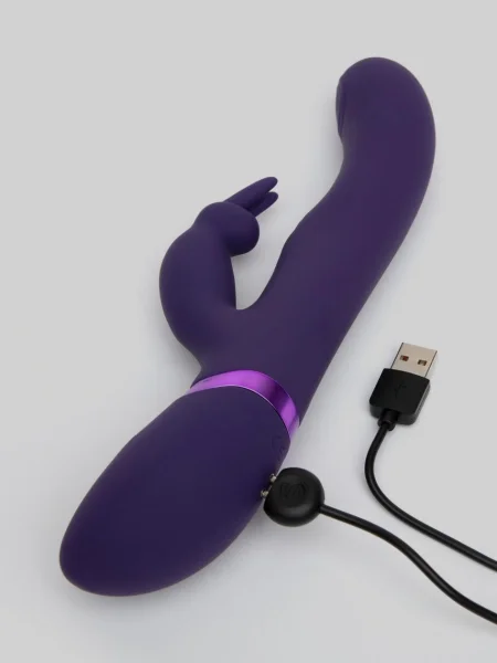 Vive MAY Rechargeable Pulsing Silicone Rabbit Vibrator