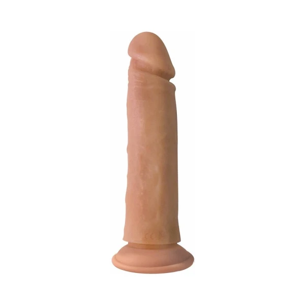 Big Shot Silicone Vibrating Dong Light 8in — image 7 of 9