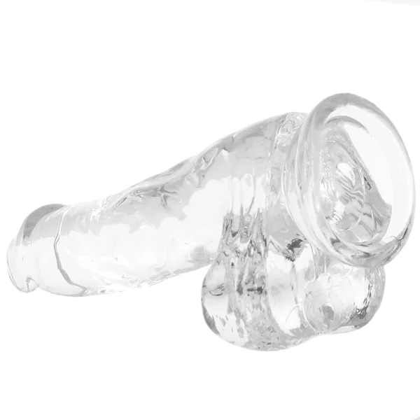 King Cock Clear 6'' Cock with Balls