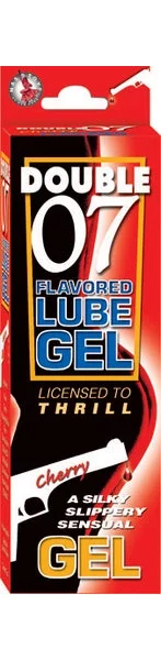 Double 07 Flavored Lube Gel Cherry