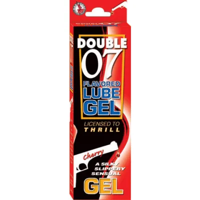 Double 07 Flavored Lube Gel Cherry