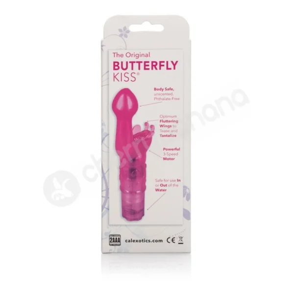 The Original Pink Butterfly Kiss Vibrator