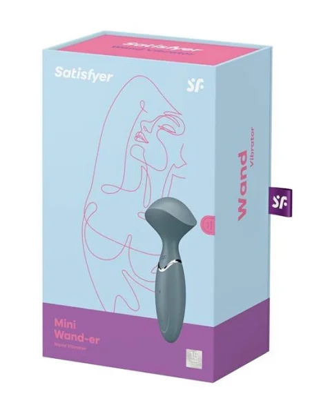 Satisfyer Mini Wand-er - Grey