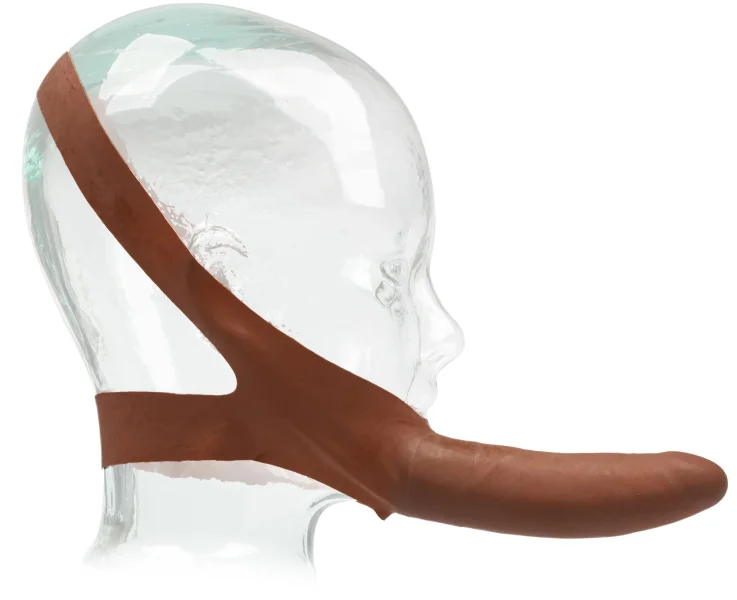 The "Original" Accommodator Latex Dong - Brown