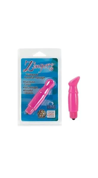 Zingers Personal Massager Waterproof - Pink