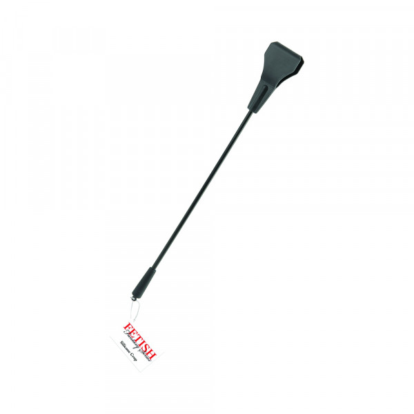 Fetish Fantasy Silicone Crop Black 28 inches