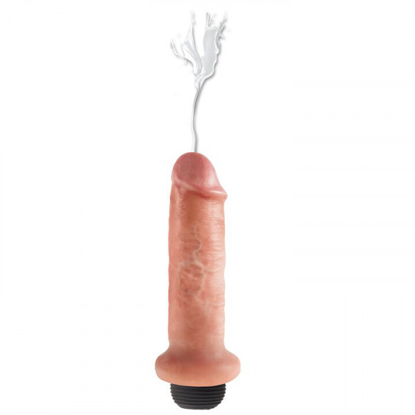 Pipedream King Cock Light Tone Squirting Dildo - 6 or 7 Inch — image 4 of 10