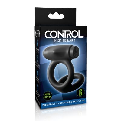 Vibrating Silicone Cock Balls Ring