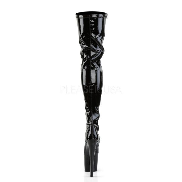 TABOO-3000 - 7 1/2" Stliletto Heel Stretch PF Thigh Boot