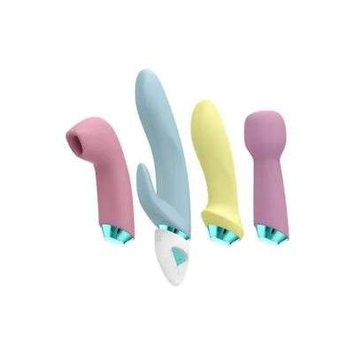 Satisfyer Fabulous Four Interchangeable Head Vibrator Various