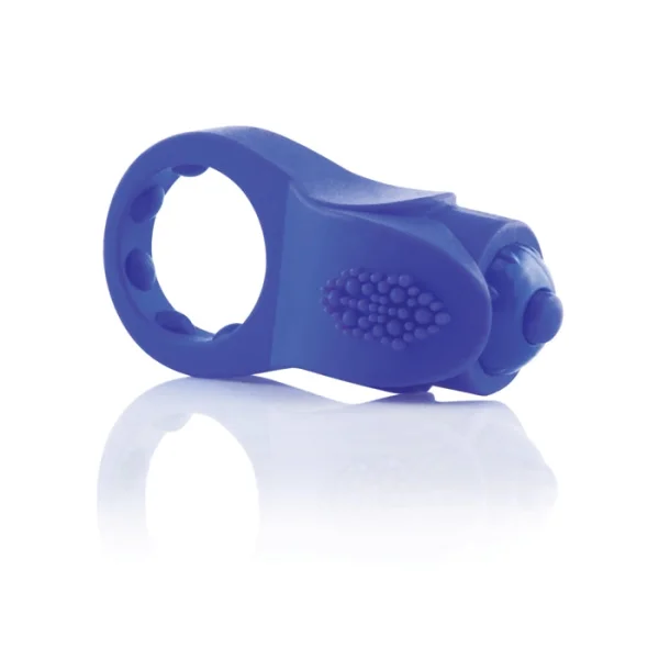 PrimO APEX Vibrating Waterproof Cock Ring by Screaming O - Blue