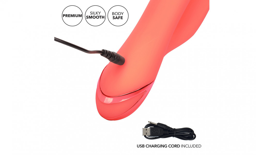 CalExotics Orange County Cutie Thrusting Rabbit Vibrator