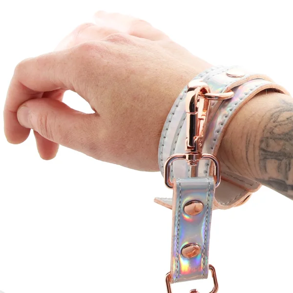 Cosmo Bondage Wrist Cuffs By NS Novelties - Rainbow