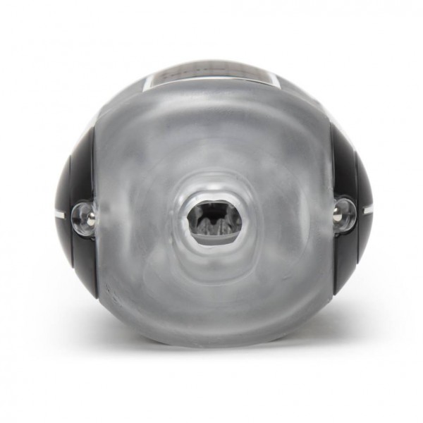 TENGA Zero Flip Hole Black Rechargeable Vibrating Male Masturbator