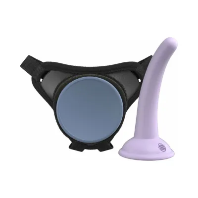 Strap on Dildos Harnesses Dillio Platinum Body Dock Se Pegging Kit With 5 In Silicone Dildo