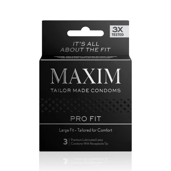 MAXIM Pro Fit Condoms - 3PK